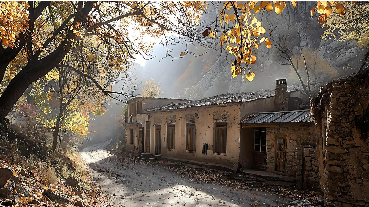 The village of Ahangar Kola Bozorg
